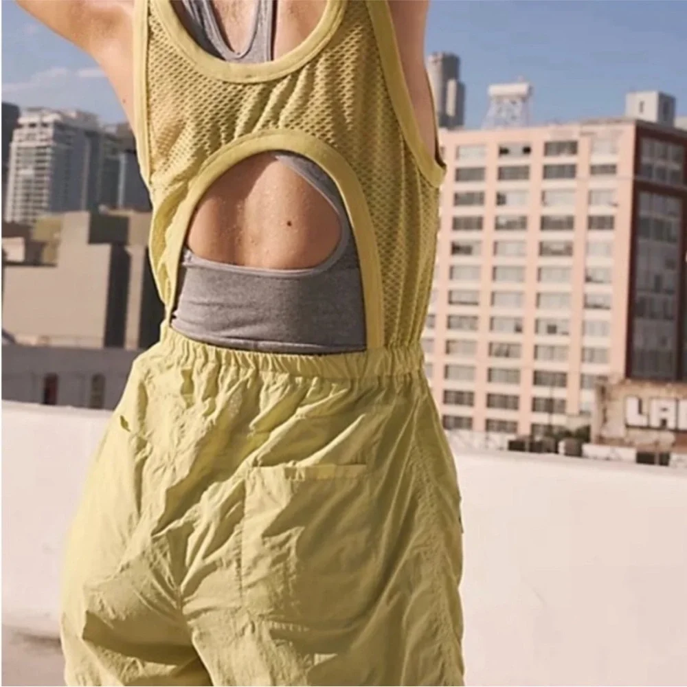 New Free People Movement Running Jogging Romper